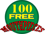 100 Free mouthpieces