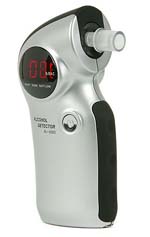 AlcoMate Prestige breathalyzer is equiped with pre calibrated modular sensor