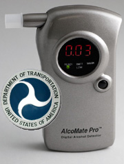 AlcoMate Pro Breathalyzer