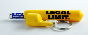 Safeway Keychain Legal Limit Breathalyzer
