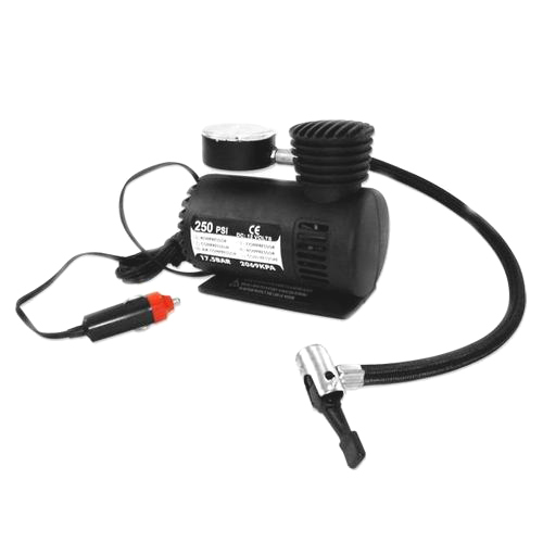 kamp Snikken Habitat Portable 12 Volt 250 PSI Compact Mini Air Compressor - ASD