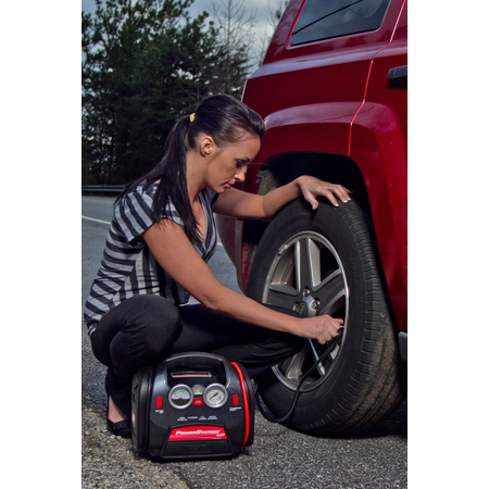 PowerStation PSX Heavy Duty Portable Jump Starter with Tire Air