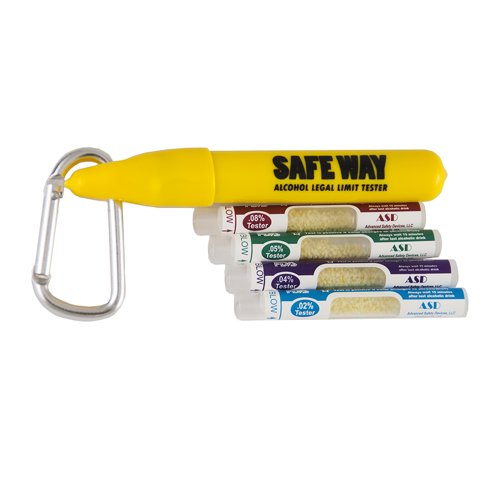 SafeWay Disposable Breathalyzer Alcohol Tester - ASD