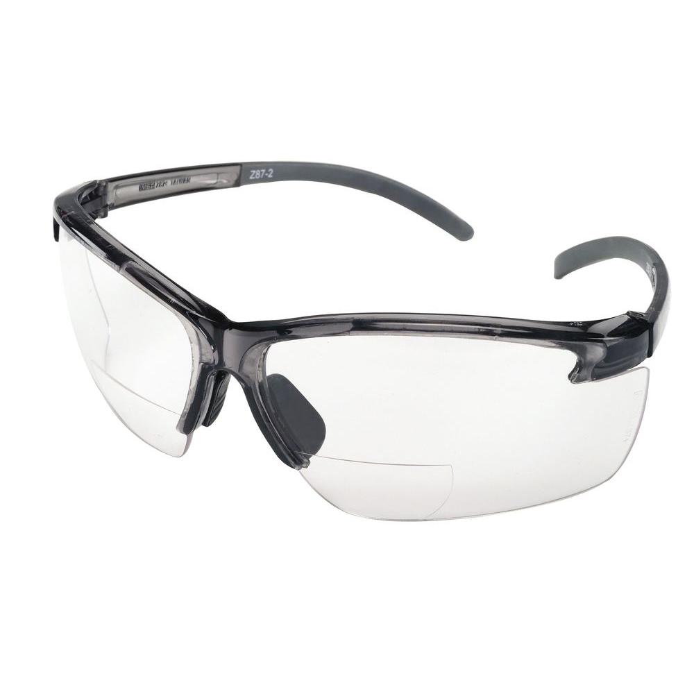 Safety Bifocal with Clear Lenses - ASD