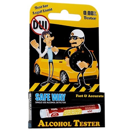 SafeWay Disposable Breathalyzer Alcohol Tester - ASD