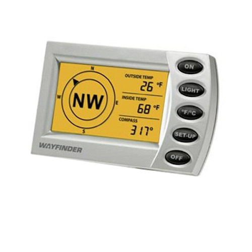 WayFinder V2020 Automobile Compass with Wireless Thermometer