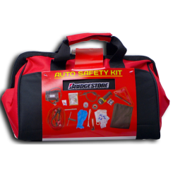 Emergency Road Safety and First Aid Kit