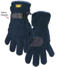Boss / CAT Navy Anti-Pill Winter Fleece-glove